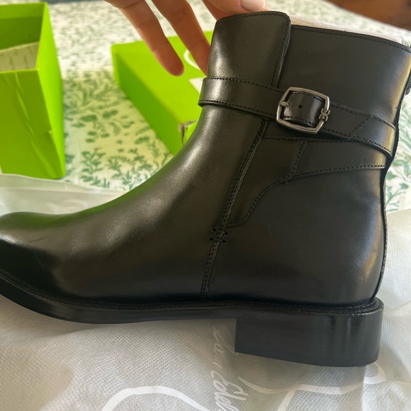 NWT Sam Edelman Nolynn Boots - size 9 in black calf leather - Picture 6 of 6